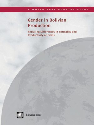 cover image of Gender in Bolivian Production